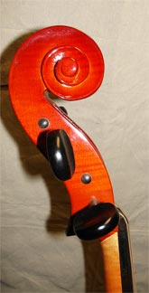 Halbsgut Cello - scroll