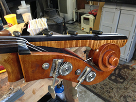 C-extension - Black walnut & ebony