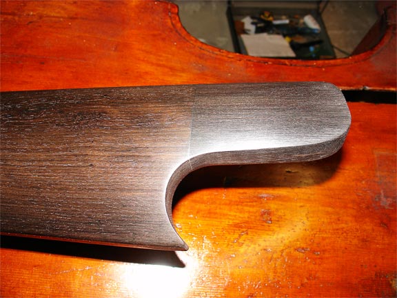 Fingerborad extension finished