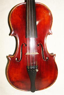 John Juzek Violin - top