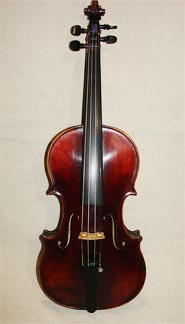 John Juzek Violin - front